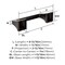 Amerock Mulholland Oil Rubbed Bronze Traditional Pivoting Double Post Toilet Paper Holder BH36021ORB - alternate 2