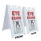 Signmission Eye Exams, A-Frame & 2 Decals Installed, Heavy-Duty Plastic Frame SBHD-D-2436-Eye Exams - alternate 2