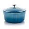 Megachef 7 Quarts Oval Enameled Cast Iron Casserole in Blue MG-CO33AB - alternate 2