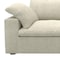 Homeroots Khaki Linen Blend Modular Rectangular Four Piece Sectional 714574 - alternate 2