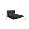 Homeroots King Gray Bed 343917 - alternate 2