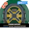 Ergodyne Green Class C Type 2 MIPS Full Brim Safety Helmet 8964-MIPS - alternate 2