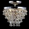 Jonathan Y Toronto 13 in. Metal/Crystal LED Flush Mount, Chrome JYL9029B - alternate 2