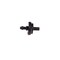 Raindrip 1 GPH Pressure Compensating Dripper, Black, 25PK PC4025B - alternate 3
