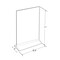 Azar Displays Top Load Sign Holder 8.5" x 11", Flexible Plastic, 3PK 142430-3PK - alternate 2