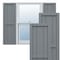 Ekena Millwork True Fit PVC, Two Board Framed Board-n-Batten Shutters, Ocean Swell, 10 3/4W x 80H, PR TFP101BF11X080CH - alternate 1
