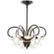 Jonathan Y Caroline 16" Metal/Crystal LED Adjustable Chandelier, Oil Rubbed Bronze JYL9521A - alternate 2