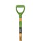 Ames #10 Aluminum Scoop, Hardwood Handle, D-Grip 2672300 - alternate 2