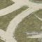Homeroots 3' X 5' Olive Green Beige And Gray Abstract Washable Indoor Outdoor Area Rug 599142 - alternate 2
