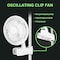 Simple Deluxe HealSmart Clip Fan, 6-Inch Grow Tent Fan, Monkey Fan, Wall Mount Fan, 15W, 2-Speeds Control, 2PK GLFANXCLIP6X2 - alternate 3