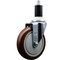 Service Caster 5'' SS Maroon Poly Wheel Swivel 1-3/8'' Expanding Stem Caster SCC-SSEX20S514-PPUB-MRN-138 - alternate 1
