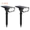 Techko Outdoor Solar Spotlight w/ Wall-Mount & Ground-Stake , 4PK SHL-921-2 (4-pack) - alternate 1