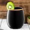 Smarty Had A Party 12 oz. Black with Gold Elegant Stemless Plastic Wine Glasses (64 Glasses), 64PK 3712-BK-G-CASE - alternate 3