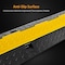 Pyle Cable Ramp, 1.80 in H, 40 in L, 11.80 in W, 3 Channel, Thermoplastic Rubber, 1 PR PCBLCO105X2 - alternate 2