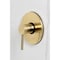 Kingston Brass Single-Handle Pressure Balanced Shower Faucet, Brushed Brass KB6337DLSO - alternate 2