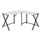 Homeroots 55" White and Black L Shape Computer Desk 376540 - alternate 3