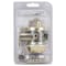 Prosource Deadbolt, 3 Grade, Polished Brass, 2-3/8 to 2-3/4 in Backset, KW1 Keyway DB71V-PS - alternate 2