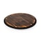 Picnic Time Family Of Brands Carolina Panthers - Lazy Susan Serving Tray, (Fire Acacia Wood) 827-18-513-053-2 - alternate 1