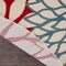 Homeroots 10' Green Orange And Red Round Indoor Outdoor Area Rug 521644 - alternate 3