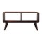 Homeroots 39in Brown Solid Wood Enclosed and Open Storage TV Stand 719196 - alternate 2