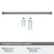 Amerock Blackrock 12-5/8 inch 320mm Center-to-Center Gunmetal Cabinet Pull BP55284GM - alternate 2