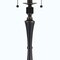 Homeroots 61" Bronze Two Light Traditional Shaped Floor Lamp With Brown Square Shade 526257 - alternate 2