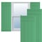 Ekena Millwork True Fit PVC, Four Board Joined Board-n-Batten Shutters, Lilly Pads, 21 1/2W x 33H, PR TFP101BBF21X033LP - alternate 1