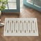 Homeroots 3' X 5' Beige And Brown Geometric Distressed Indoor Outdoor Area Rug 558759 - alternate 2