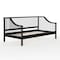 Martha Stewart Neely Twin Size Solid Wood Platform Daybed w/Wooden Spindles and Slatted Foundation, Black MG-090021-DBT-BK-MS - alternate 2