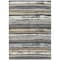 Homeroots 5' X 8' Charcoal Beige And Brown Striped Washable Indoor Outdoor Area Rug 598873 - alternate 2