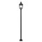 Z-Lite Raphael Sand Black 3 Light Outdoor Post Mounted Fixture 5029PHBS-536P-BK - alternate 4