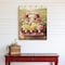 Homeroots Pretty Red Truck Flowers for Sale Unframed Picket Fence Wall Art 407505 - alternate 2
