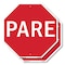 Signmission Pare, 10 inch X 10 inch, Aluminum Metal Signs, 2PK OC-A-2PACK-10-204 - alternate 1