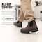 Handpoint 802 Mens 6 in Soft Toe Work Boots-Nubuck Leather Slip-On Safety Boots, KEVLAR, 7.5 COF802D-7.5 - alternate 2