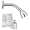 Dura Faucet Used For Bathtub PopUp TubShower Diverter Crystal Acrylic Knobs WithShower Head DF-SA910A-CP - alternate 2