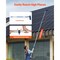 Vevor Water Fed Pole Kit 12FT Solar Panel Cleaning Pole 180 deg Rotatable Brush Head THWB-12F-SG30(US) - alternate 2