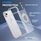 Alpha Digital iPhone 17 AIR Case w/ Magnetic Ring Stand- Full Protection, Soft Flex -360 shockproof IP17A-CLEAR - alternate 2