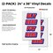 Signmission Buy Here Pay Here, Vinyl Decals Only 24 Inch x 36 Inch, Vinyl Decal, 2PK DSB-2436-2PACK-Buy Here Pay Here - alternate 2