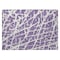 Homeroots 2' X 3' Purple and White Abstract Washable Non Skid Indoor Outdoor Area Rug 559307 - alternate 2