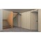 Sartodoors Invisible Solid Hidden Door with Handle, Planum 0010 Oak with Black Hidden Frame 30" x 96" Left-han PLANUM0010HFB-ZX804-30 x 96-LH-O - alternate 3