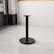 Flash Furniture Beverly 18'' Round Restaurant Table Base with 3'' Dia. Table Height Column XU-TR18-GG - alternate 2