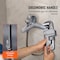 Vevor Aluminum Straight Pipe Wrench 24 in Adjustable Plumbing Wrench CRV Jaw TD0505 24" - alternate 2