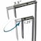 Oic Adjustable Partition Hangers, Black OIC21460 - alternate 2