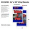 Signmission We Fix Tablets & Ipads, Vinyl Decals Only 24 Inch x 36 Inch, Vinyl Decal, 2PK DSB-2436-2PACK-We Fix Tablets & Ipads - alternate 2