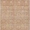 Homeroots 8' X 10' Coral And Ivory Floral Washable Indoor Outdoor Area Rug 604668 - alternate 2