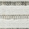 Homeroots 3' X 5' Cream and Beige Geometric Distressed Indoor Outdoor Area Rug 558787 - alternate 2