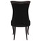 Leisuremod Novara Collection Modern Wooden Dining Chair in Black, 2PK NC20BL2 - alternate 2