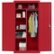 Sandusky Lee Heavy Duty Welded Steel Combination Cabinet, 36x18x72, Red EACR361872-01 - alternate 2