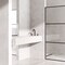 Vigo Jewel Two Handle Three-Hole Widespread Bathroom Faucet with Cross Handles in Matte Black VG01308MB - alternate 2