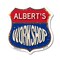 Signmission Albert's Workshop, 6 Inch X 6 Inch, Plastic Sign SHI-P-6-489-ALBERT - alternate 1